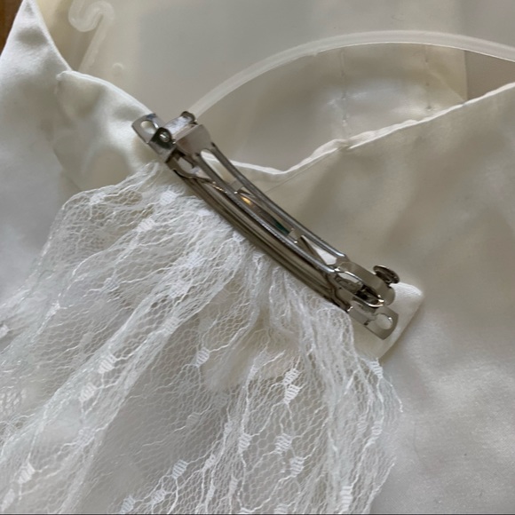 Wedding Dress Veil New Small Ivory White
Pet Dog Costume 
Halloween Bride - Picture 7 of 9